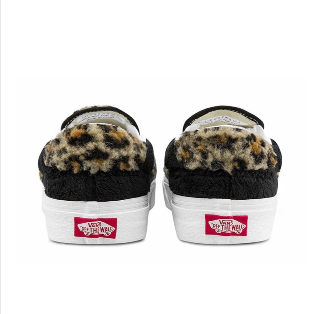 Vans Slip on 59 Sherpa Leopard Animal Print Slip-On Shoes Classic - Picture 6 of 6